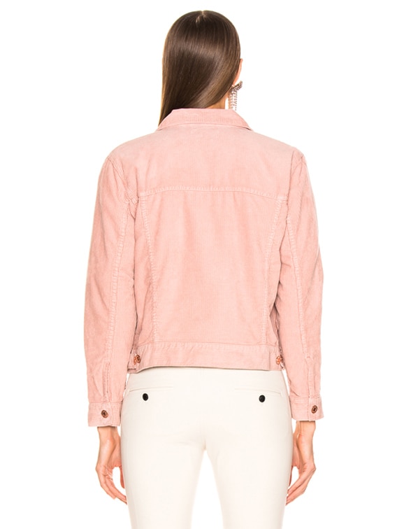 baby pink corduroy jacket