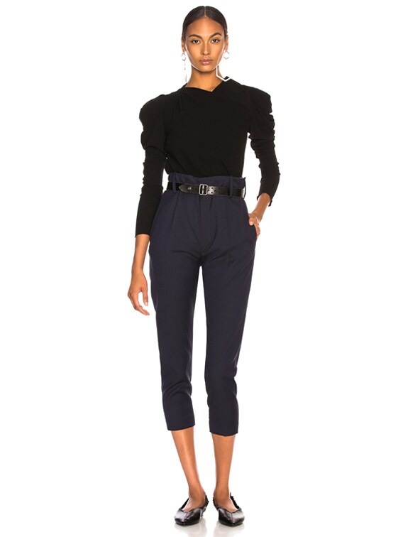 Isabel Marant Etoile Noah Pant in Midnight | FWRD