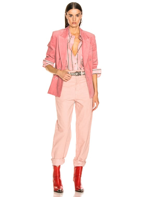 Isabel Marant Etoile Corsy Pant in Light Pink | FWRD
