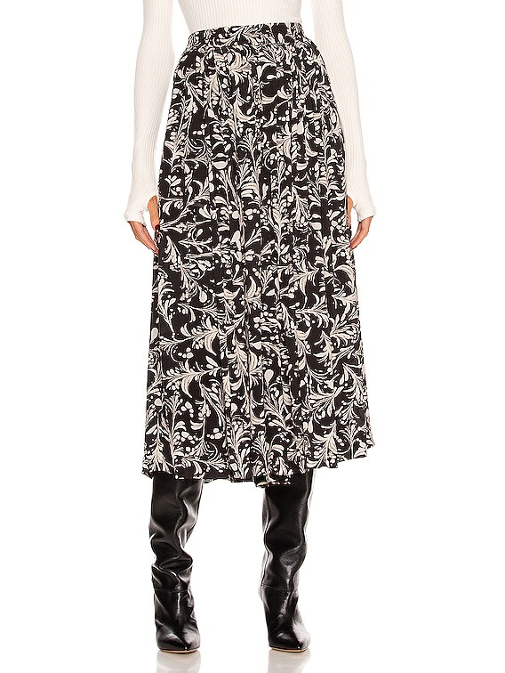 ISABEL MARANT ETOILE CLOTILDE ワイドパンツ Isabel Marant Etoile Clotilde Pant in Black | FWRD
