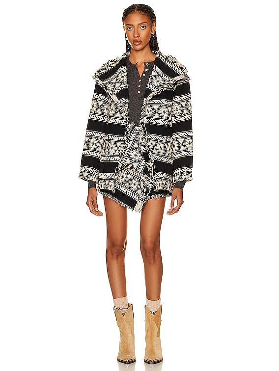Isabel Marant Etoile Jiloa Mini Skirt in Black | FWRD