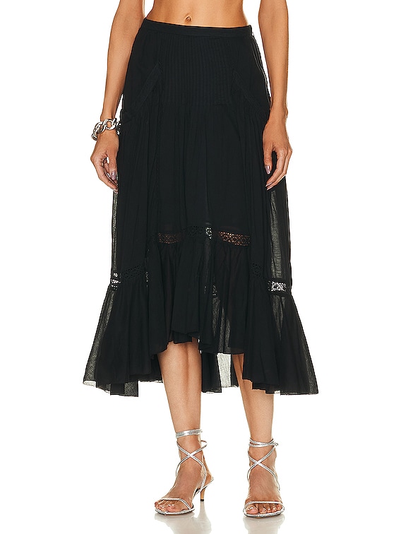 Isabel Etoile Mugiana Skirt in Black | FWRD