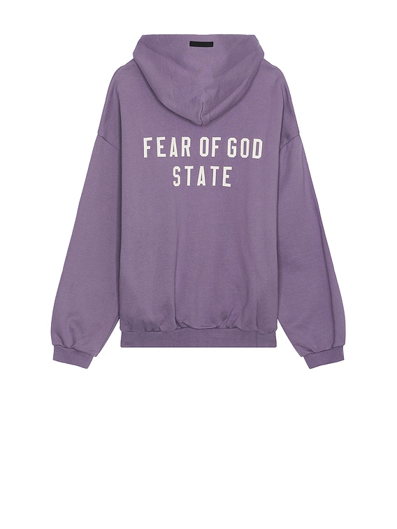 Fear of God ESSENTIALS Heavy Fleece Fullzip Hoodie in