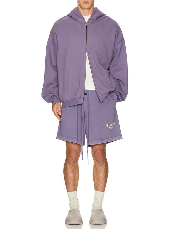 Fear of God ESSENTIALS Heavy Fleece Fullzip Hoodie in