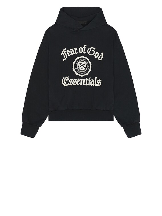 【FOG Essentials】★パーカー★ Heavy Fleece Vintage Hoodie Fear of God ESSENTIALS Heavy Fleece Vintage Shrunken Hoodie