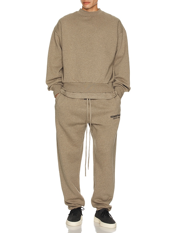 Classic Fit Fleece Crew Neck Sweatshirt