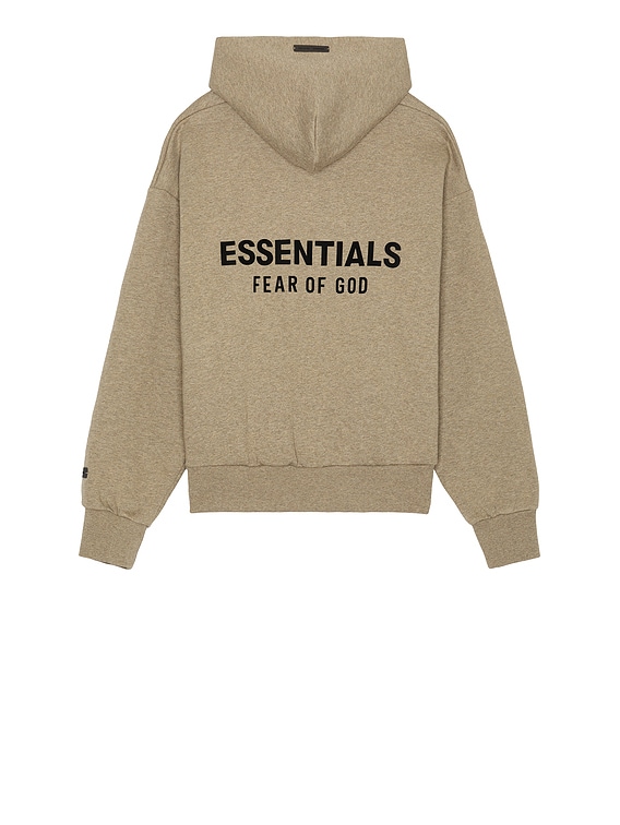 Fear of God ESSENTIALS Classic Fit Fleece Hoodie in