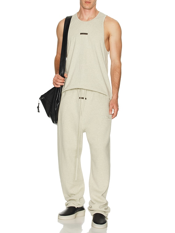 ボトムスその他 FEAR OF GOD RELAXED FLEECE SWEATPANT (130SP258222F HEATHER) Fear of God ESSENTIALS Relaxed Fleece Sweatpant in Heather