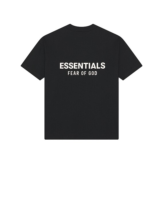 限定値下　FEAR OF GOD ESSENTIALS カットソー M Fear of God ESSENTIALS Classic Fit T-Shirt in Jet Black | FWRD