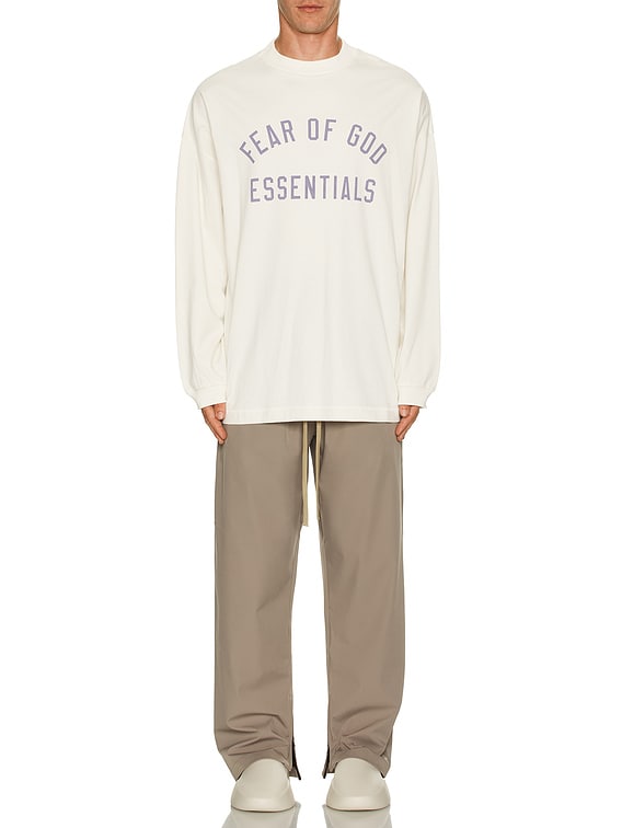 【FOG Essentials】Jersey Long Sleeve Tee Jersey Long Sleeve Tee - Military | ESSENTIALS | Fear of God