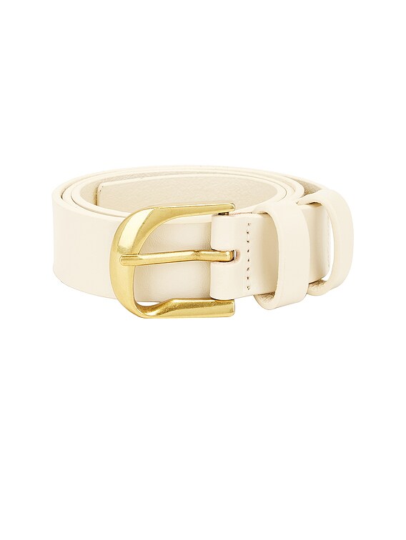 Frame Twist Buckle Belt in Bone Amazon.com: FRAME Women main image 3
