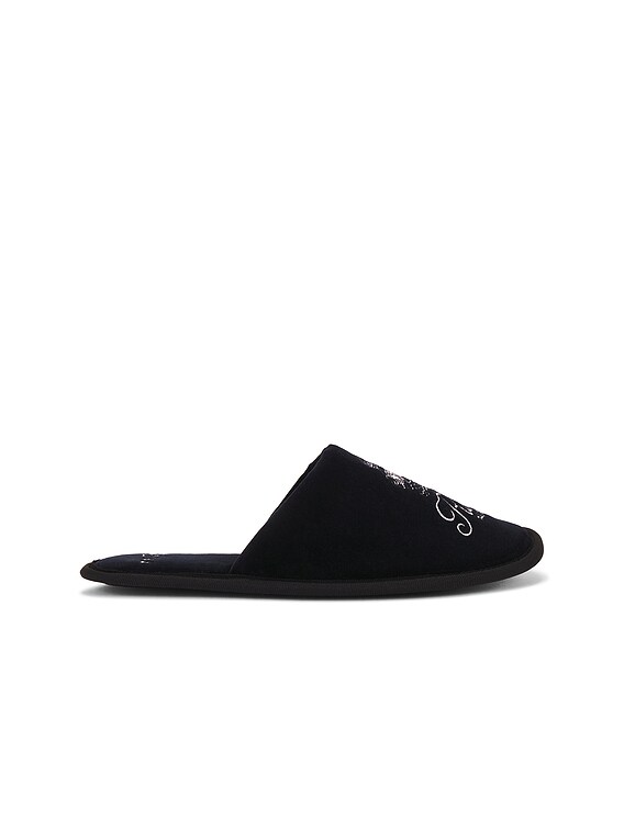 X Ritz Velvet Slippers