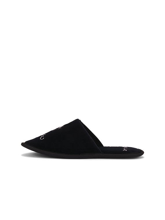 X Ritz Velvet Slippers