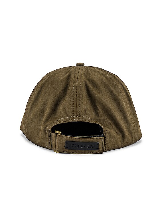 Fear of God 5 Panel Hat in Olive | FWRD