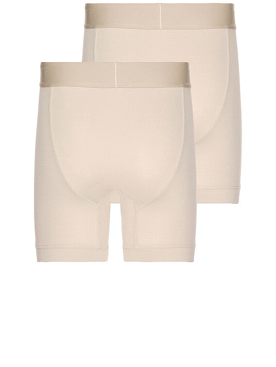 FEAR OF GOD BOXER BRIEF 2 Pack ボクサーブリーフ Fear of God 2 Pack Boxer Brief in Cement | FWRD