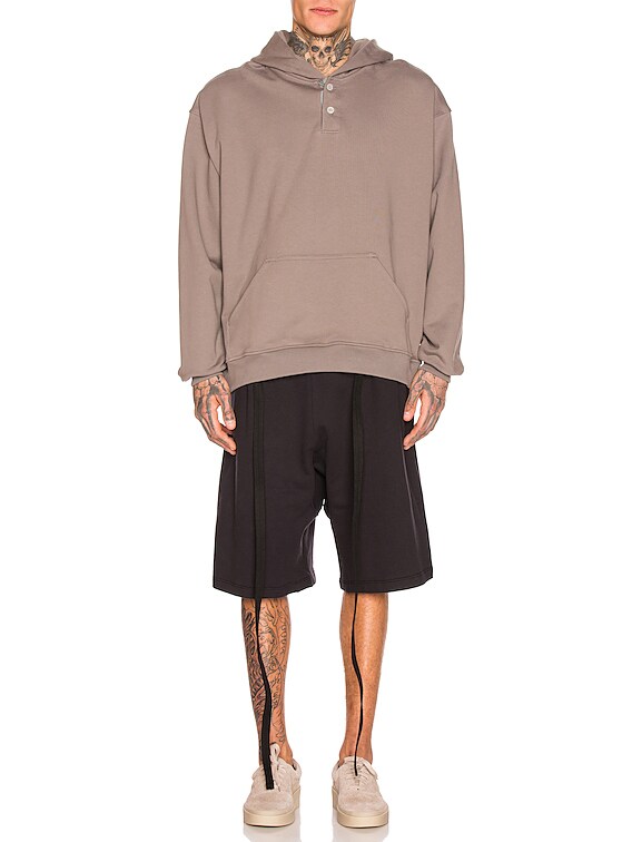 Fear of god everyday henley online hoodie