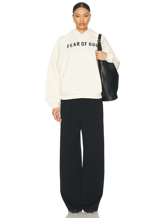 Overlapped Logo Hoodie