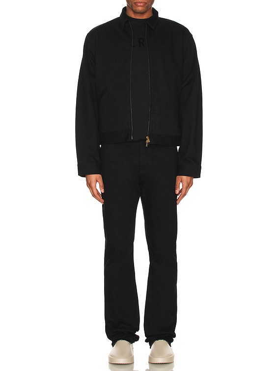 ジャケット・アウター fear of god eternal lapelless jacket Fear Of God Men's Eternal Wool Lapelless Jacket in Black Fear Of God