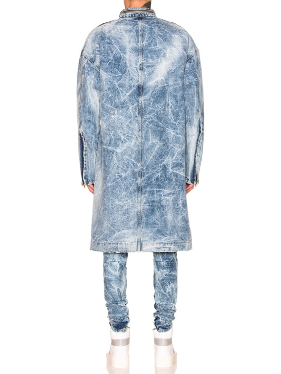 Fear of God Selvedge Denim Holy Water Deckcoat With Sherpa