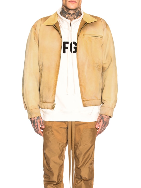 Fear of god canvas hotsell work jacket