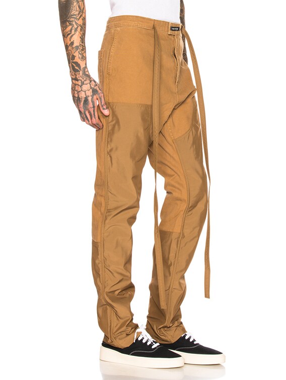 fear of god canvas pants