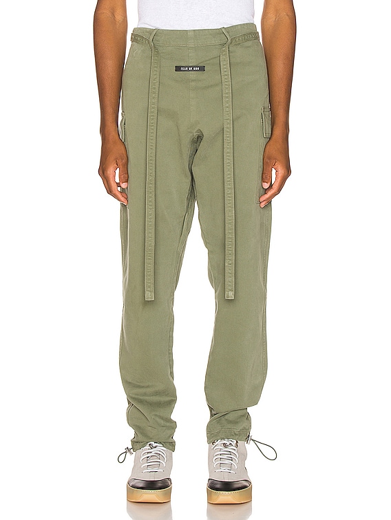Fear of God Jiujitsu Pant in Army Green | FWRD