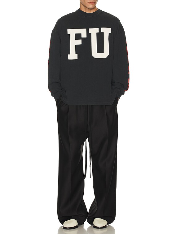 タグ付き　Fear of God Relaxed LS ロンt Black L Fear of God RELAXED 