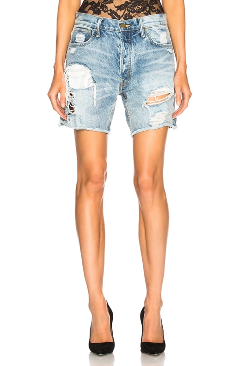 fear of god denim shorts