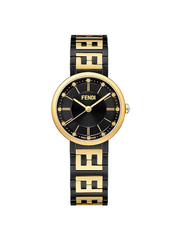 fendi watch black