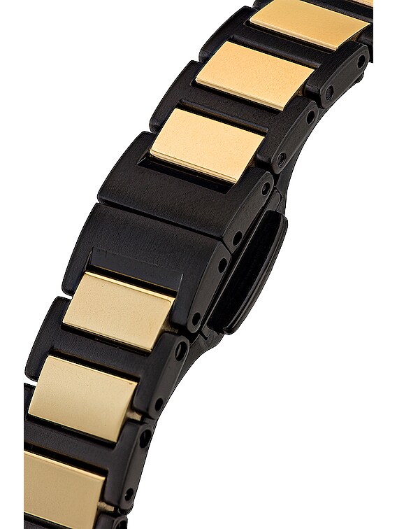 【FENDI】Forever ダイヤモンド ウォッチ ブラック文字盤 19mm Fendi Forever Fendi Watch in Black | FWRD