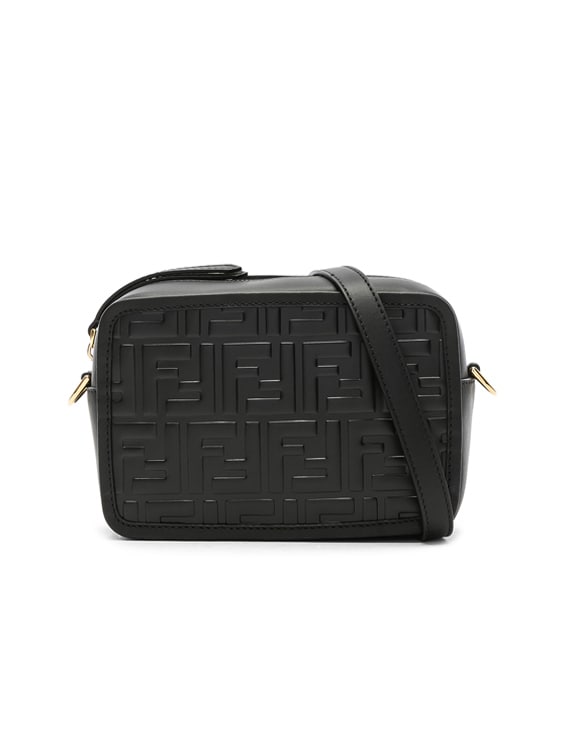 Fendi Mini Camera Case Crossbody Bag in Black