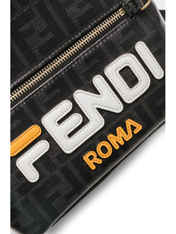 Fendi x FILA Small Logo Backpack in Black | FWRD