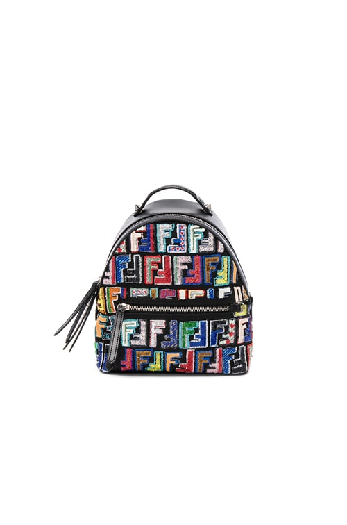 Mini Logo Embroidered Backpack