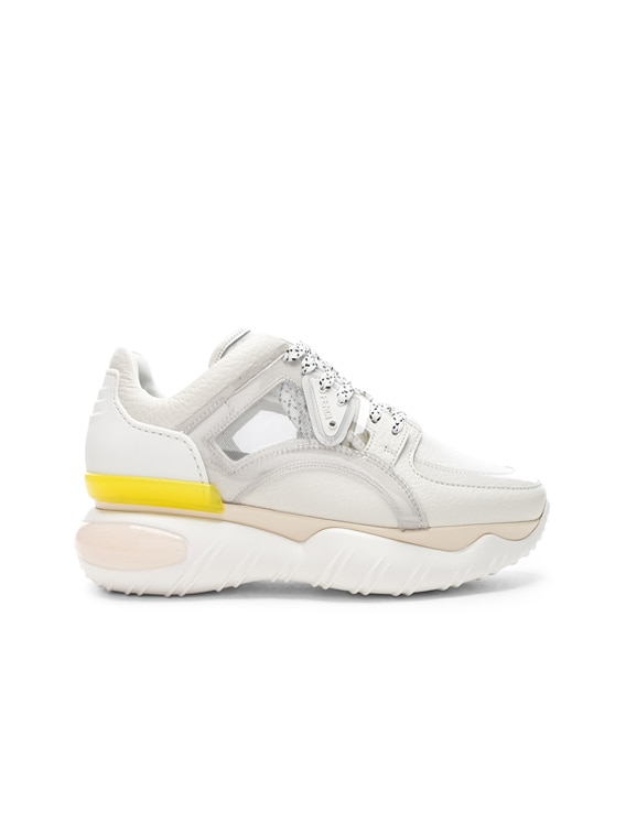 Fendi Platform Sneakers in White | FWRD