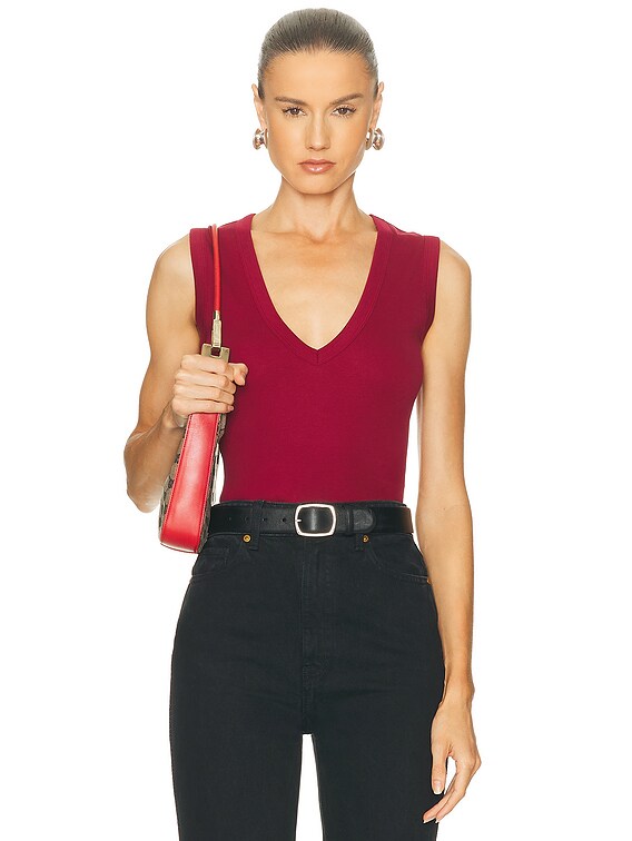 未使用★ FLORE FLORE DEWITANK トップス DEWI TANK | Black - FLORE FLORE