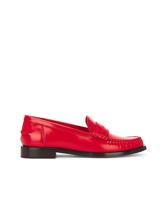 Ferragamo Irina Loafer in Flame Red | FWRD