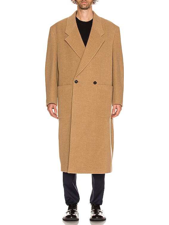 d*3様 fear of god zegna double jacket Fear of God Exclusively for Ermenegildo Zegna Double Breasted Coat