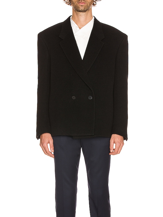 Fear of God Black Double-Breasted Coat