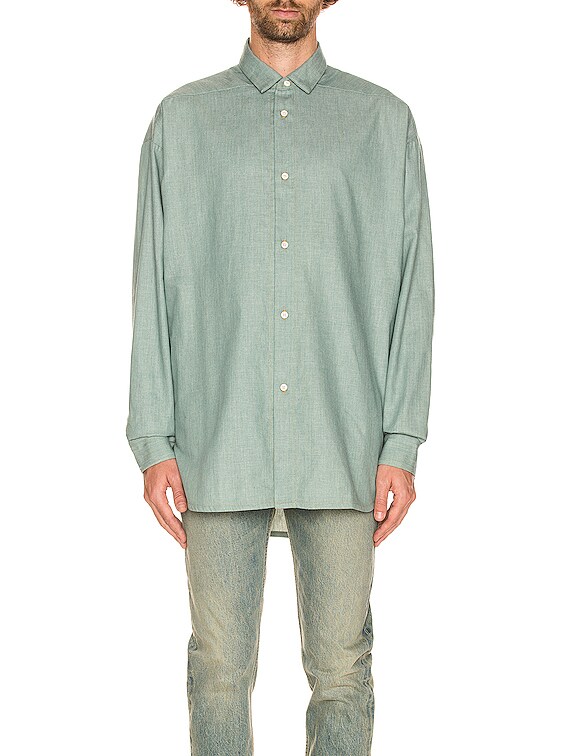 Fear of God Exclusively for Ermenegildo Zegna Denim Shirt in Denim