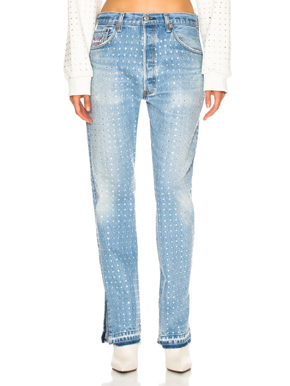 levis rhinestone jeans