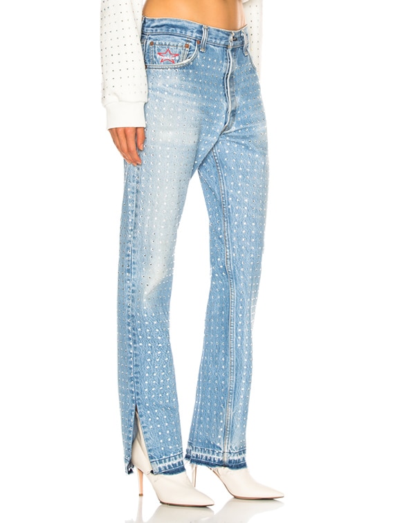 levis rhinestone jeans