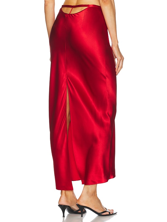 Rose Valentine Midi Skirt