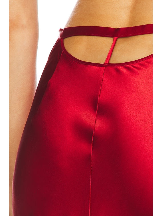 Rose Valentine Midi Skirt