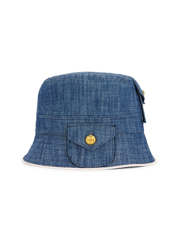 シャネル デニム バケットハット 楽天市場】【15%OFF】 シャネル ハット Mサイズ コットンデニム