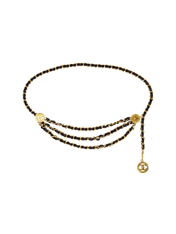 FWRD Renew CHANEL ベルト - Gold | FWRD