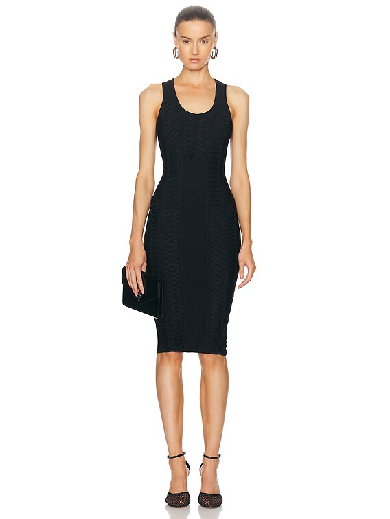 FWRD Renew Dior Lace Up Dress in Black | FWRD FWRD Renew Dior Lace Up Dress in Black | FWRD