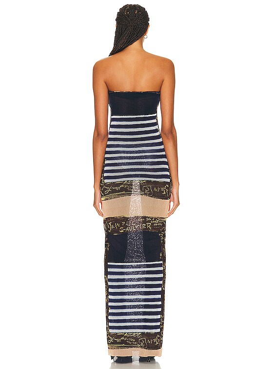 ワンピース JEAN PAUL GAULTIER Woman Dress Navy 2533FRO367T576 595601 Jean Paul Gaultier