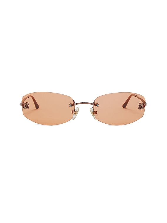 Chanel Oval Sunglasses