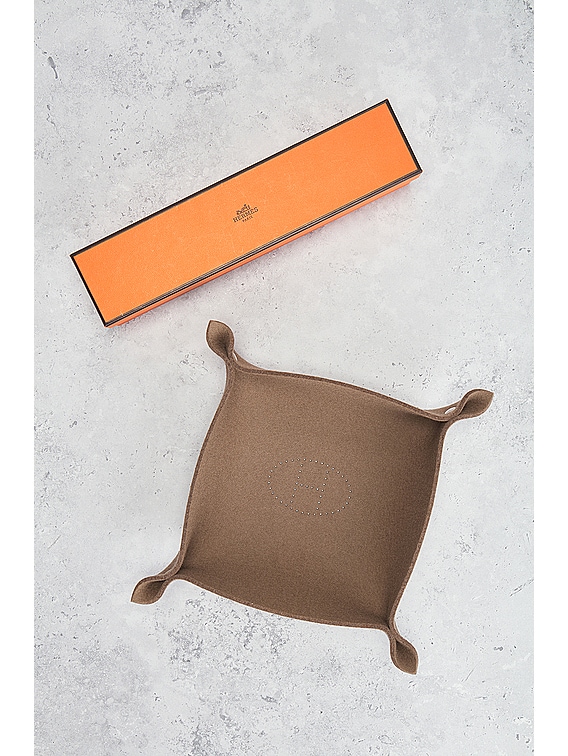 FWRD Renew Hermes Vide PM Tray in Taupe | FWRD