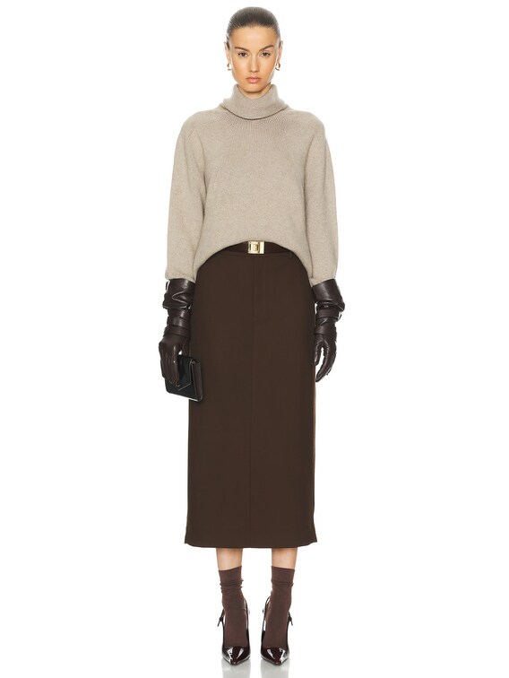 Chanel Cashmere Turtleneck Sweater